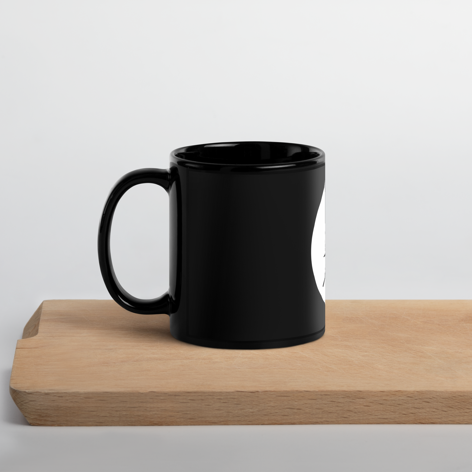 NoLuck Gloss Black Mug