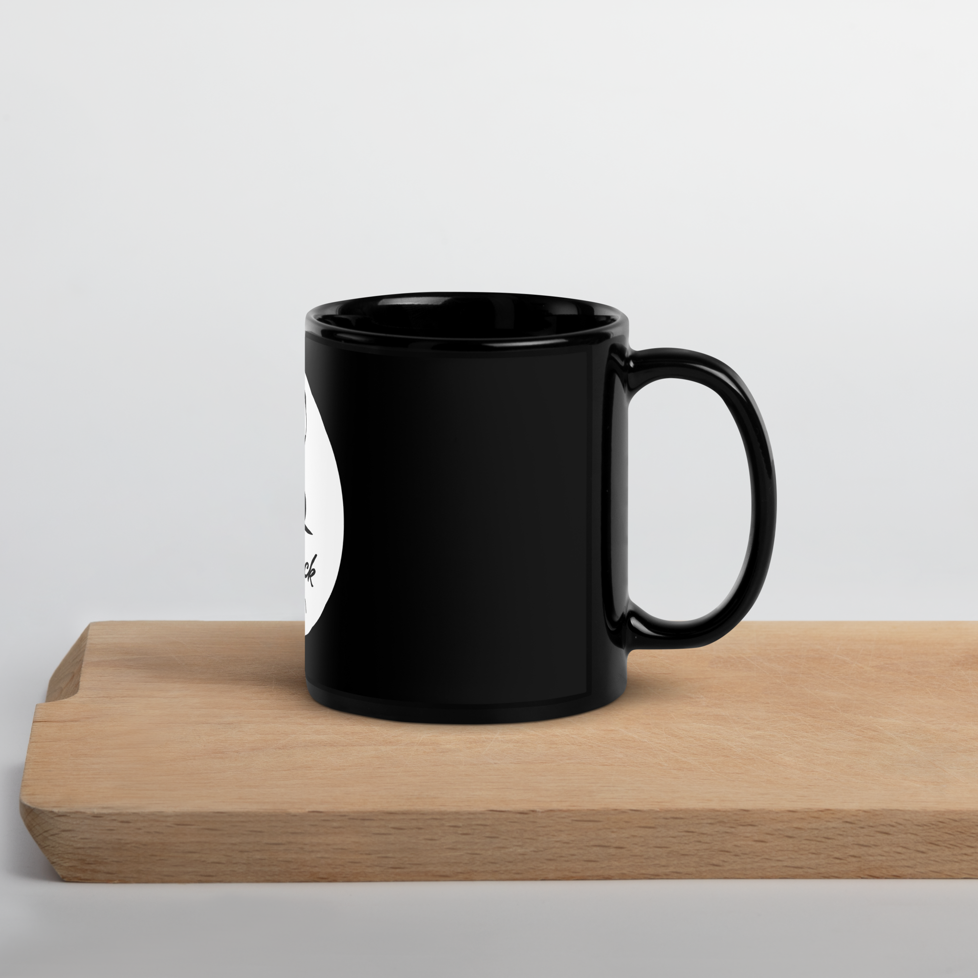 NoLuck Gloss Black Mug