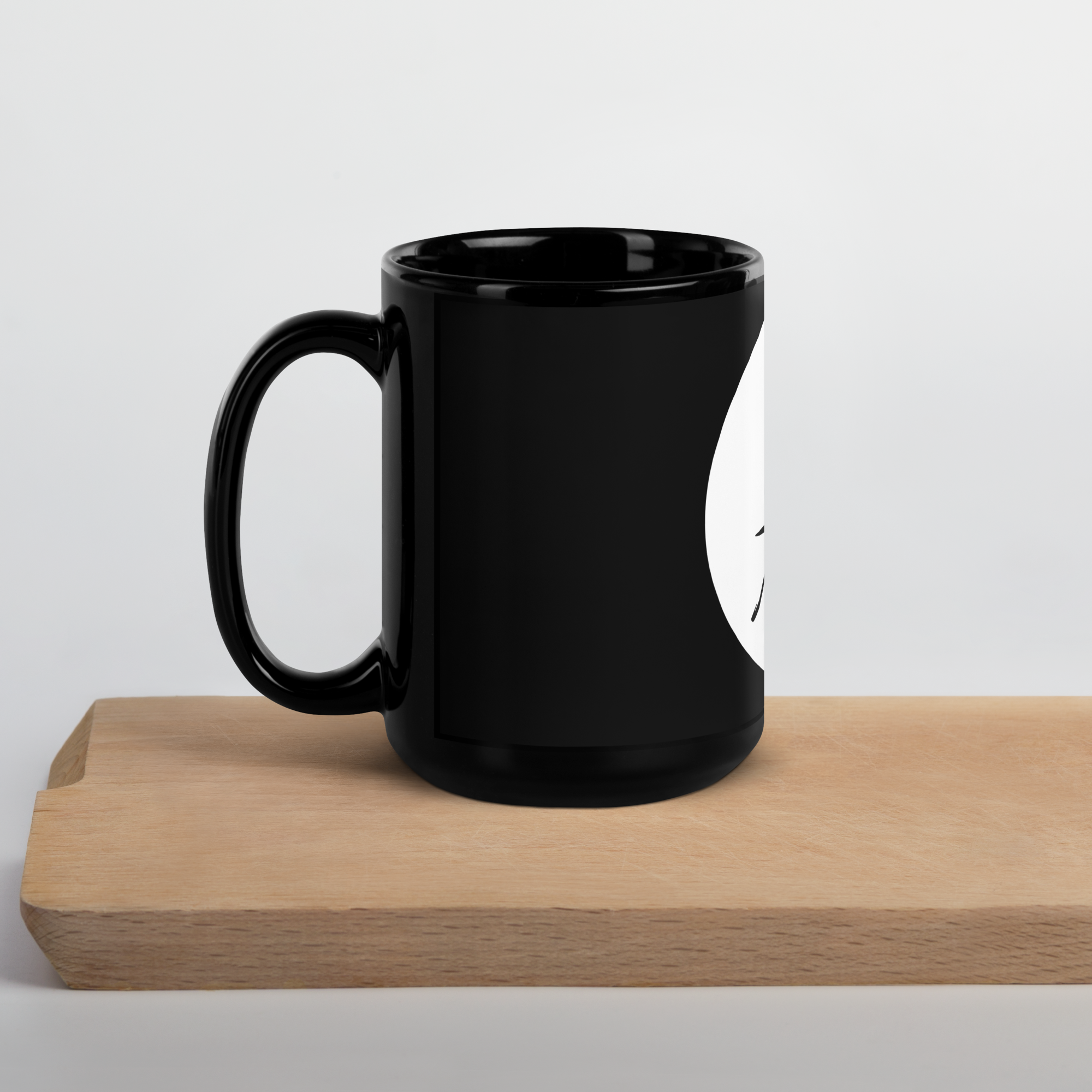 NoLuck Gloss Black Mug