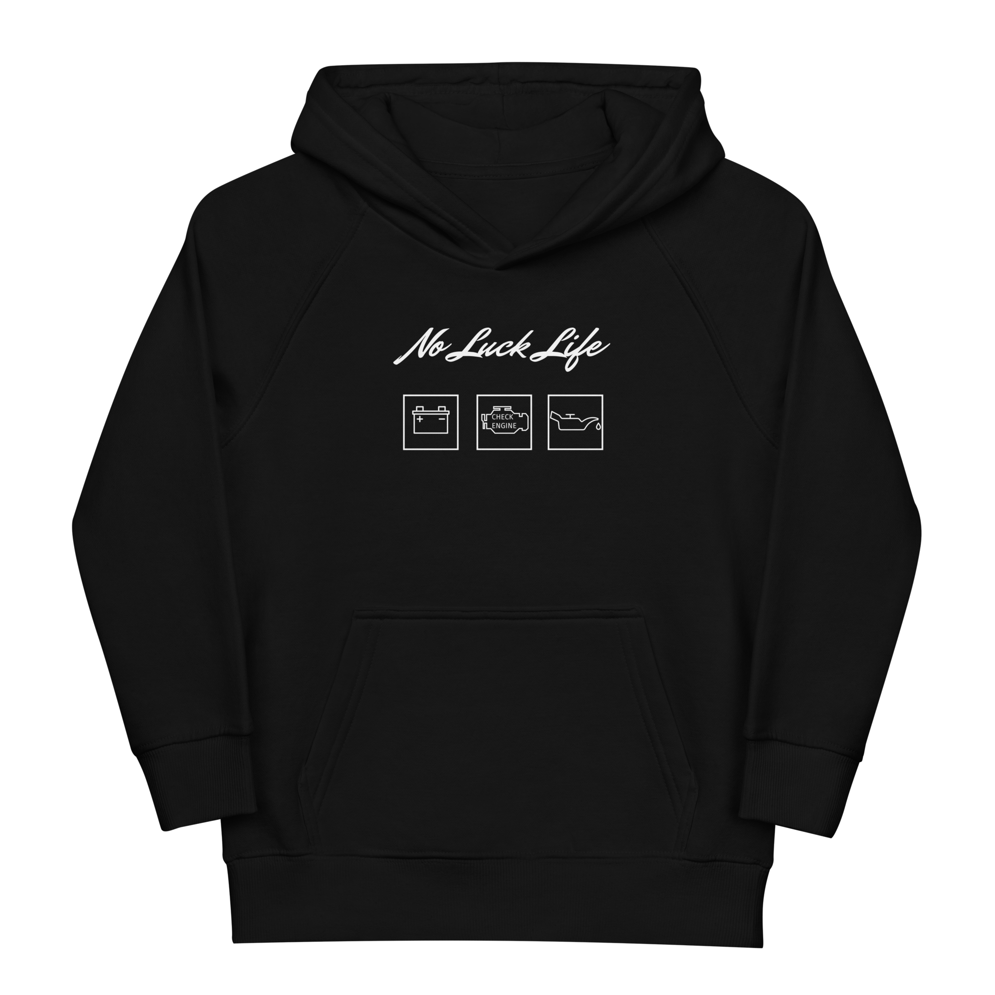 No Luck Life Youth Hoodie