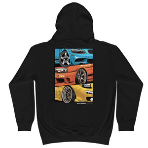 Wheels Youth Hoodie- Back Print