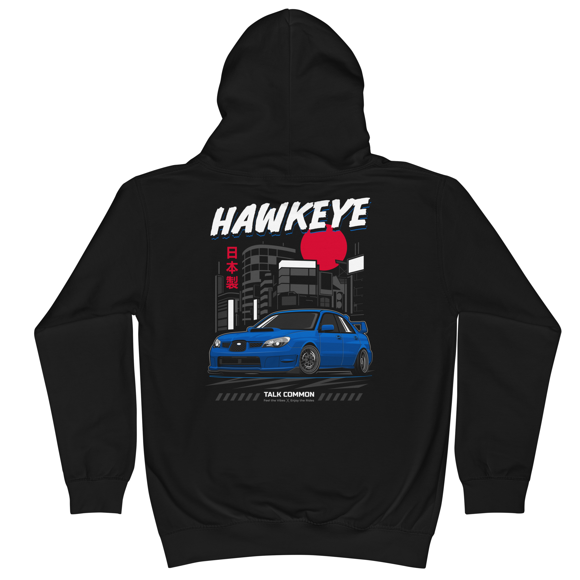 Hawkeye Youth Hoodie- Back Print