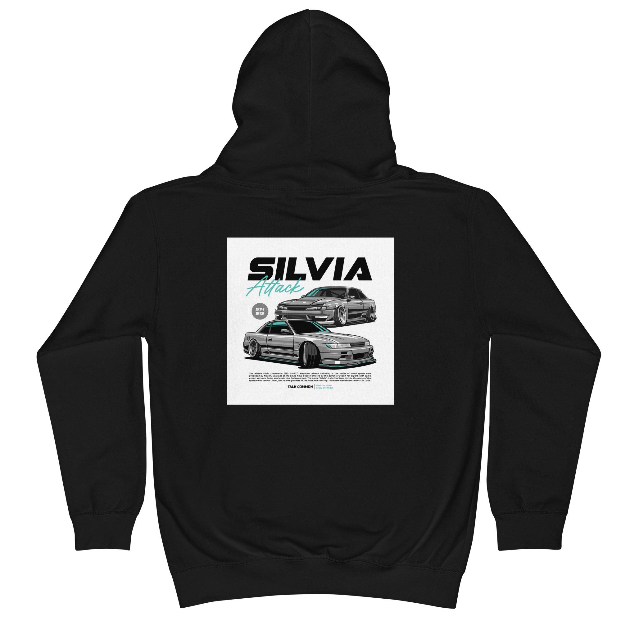 Silvia School Youth Hoodie- Back Print