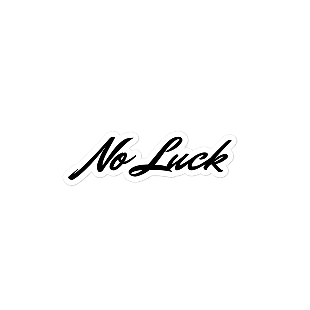 Stickers - NoLuck