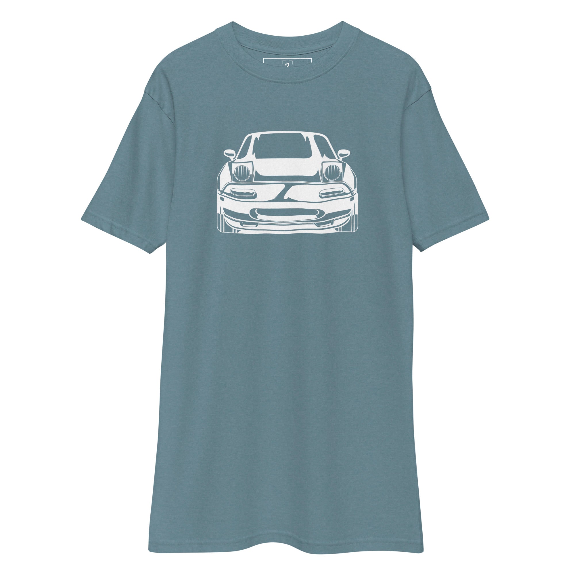 Mazda Miata Simple Tee -(black/white)