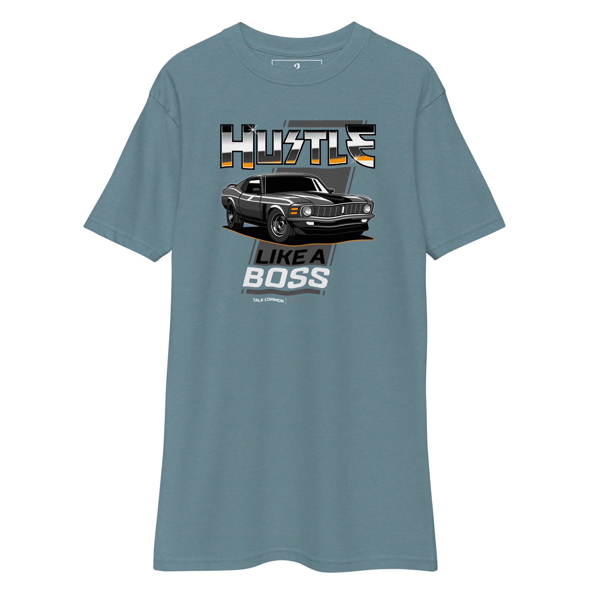 Mustang Boss Tee - white print