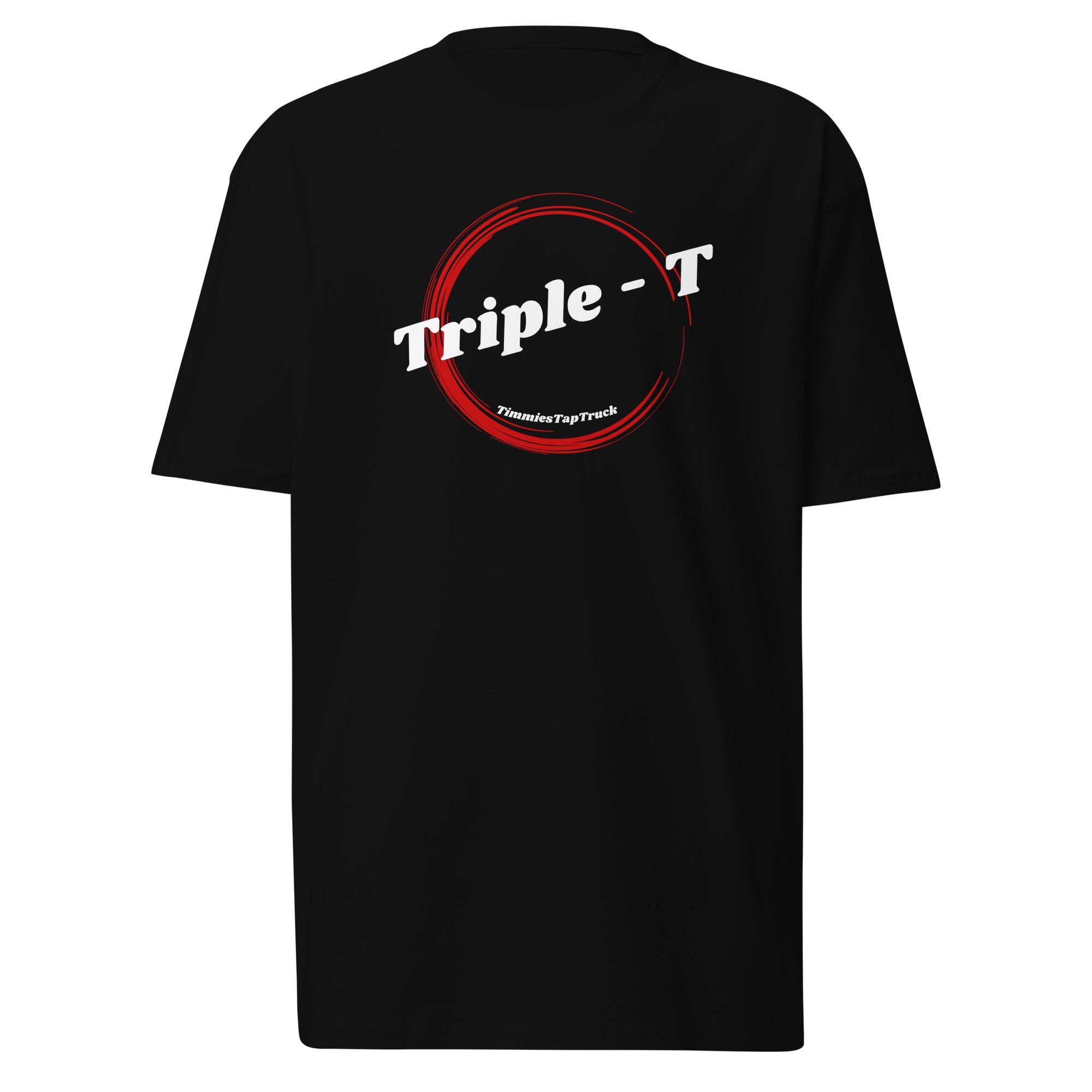 Triple T - Red Logo Tee (front print)