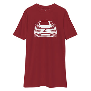 Mazda Miata Simple Tee -(black/white)