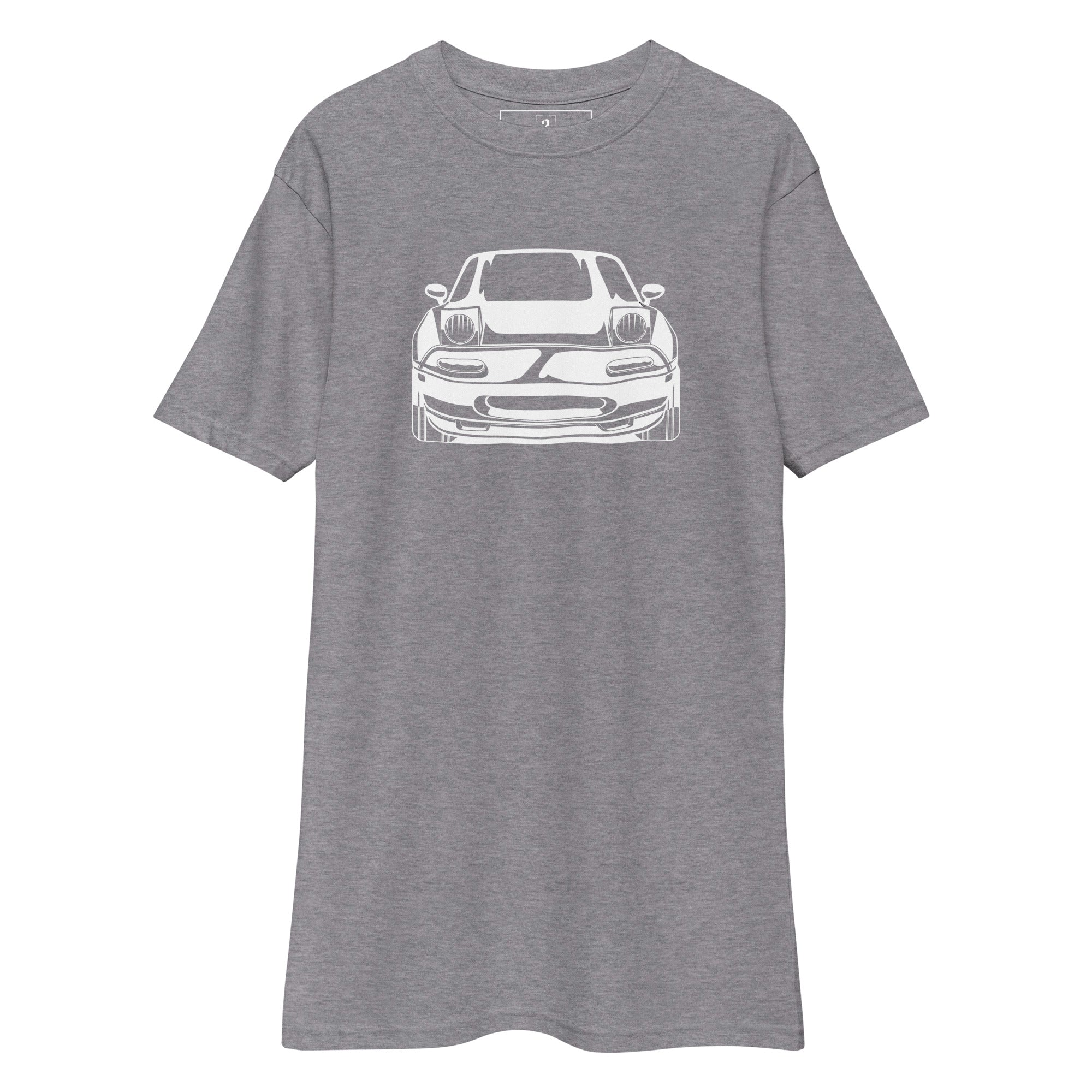 Mazda Miata Simple Tee -(black/white)