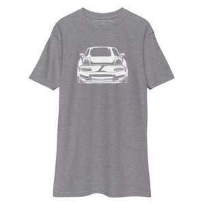 Mazda Miata Simple Tee -(black/white)