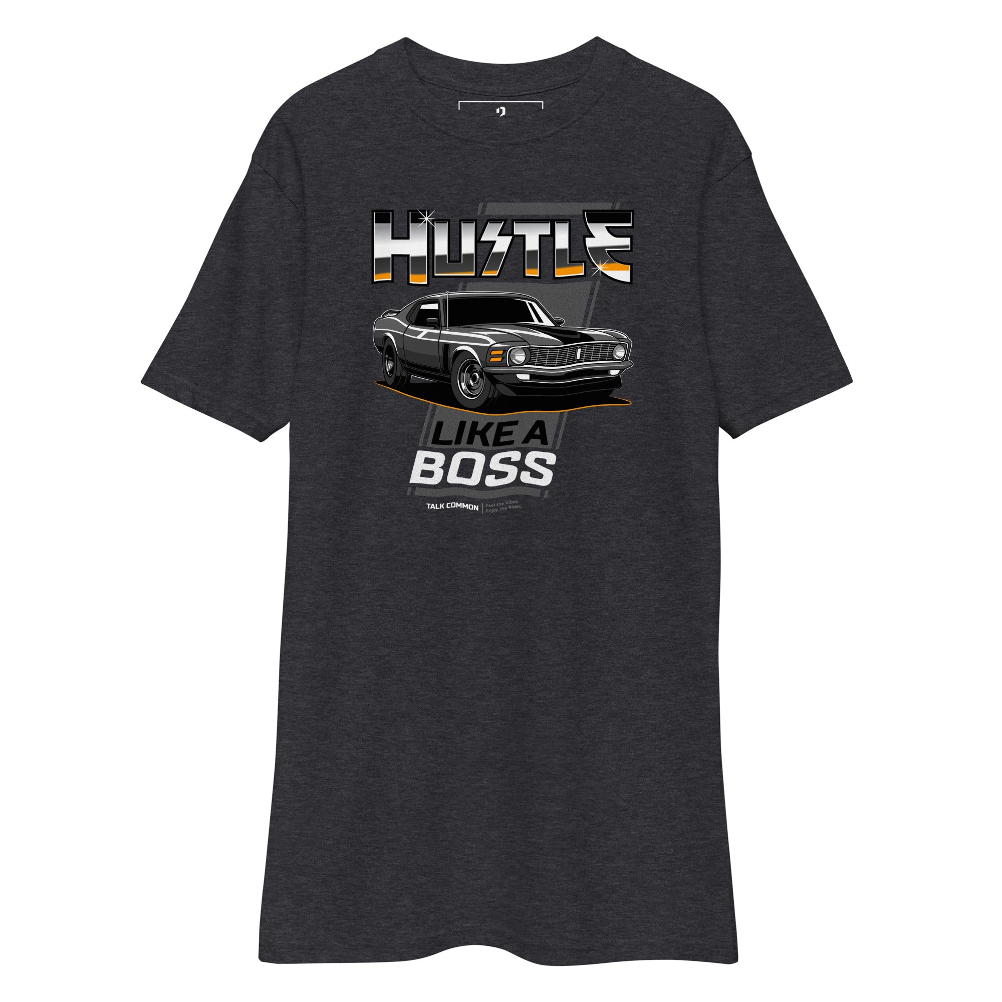 Mustang Boss Tee - white print