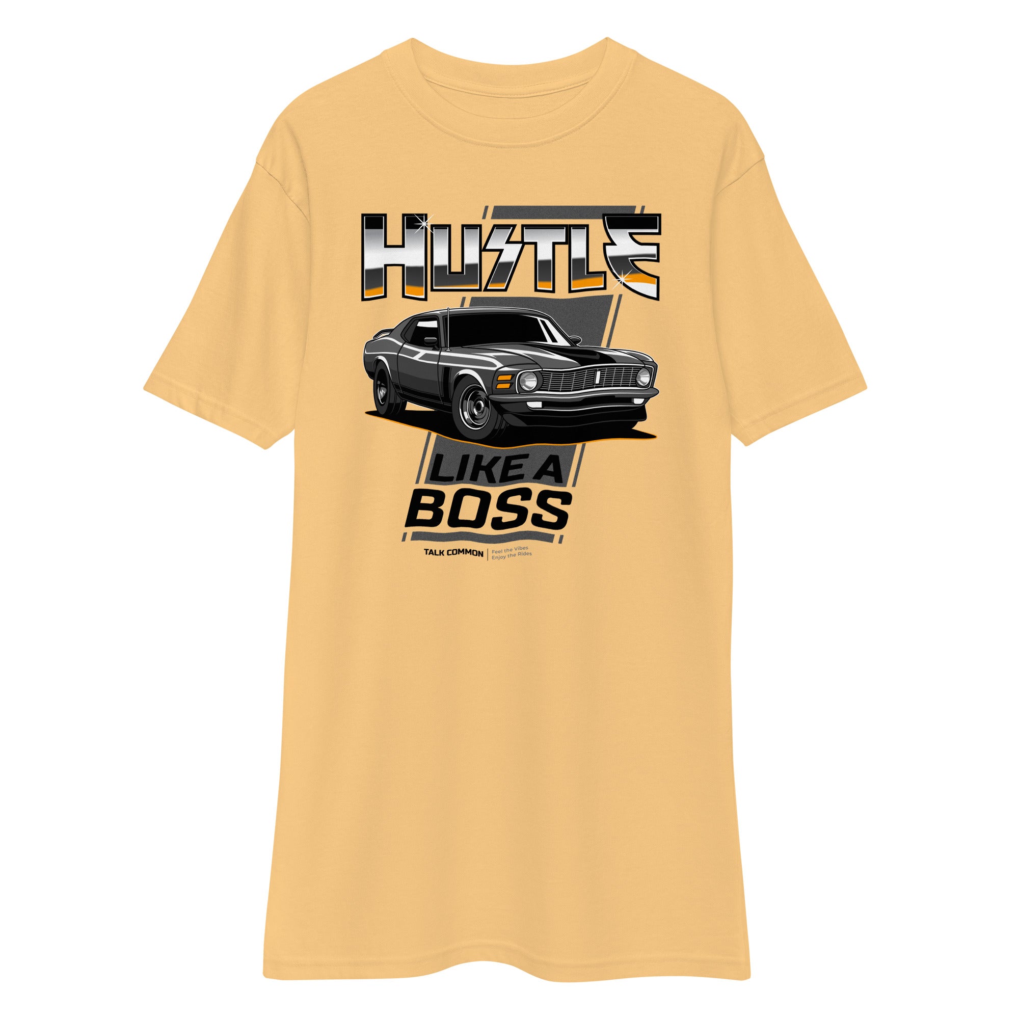 Mustang Boss Tee - black print