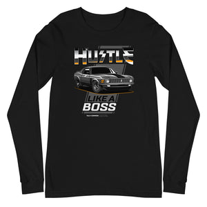 Mustang Boss Longsleeve - white print