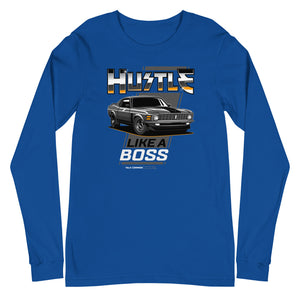 Mustang Boss Longsleeve - white print