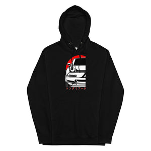 Mazda Miata Peek-a-Boo Hoodie (B/W)