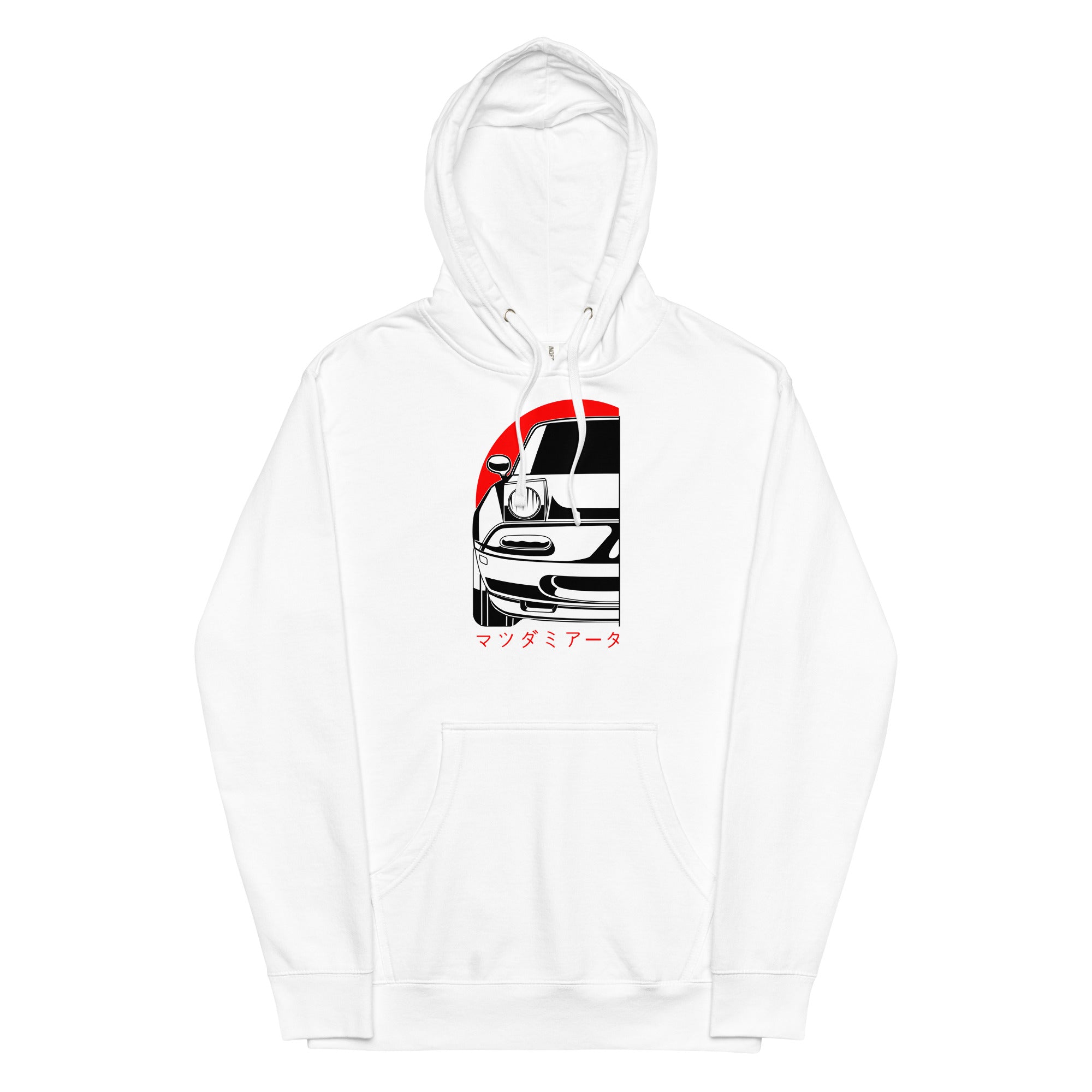 Mazda Miata Peek-a-Boo Hoodie (B/W)