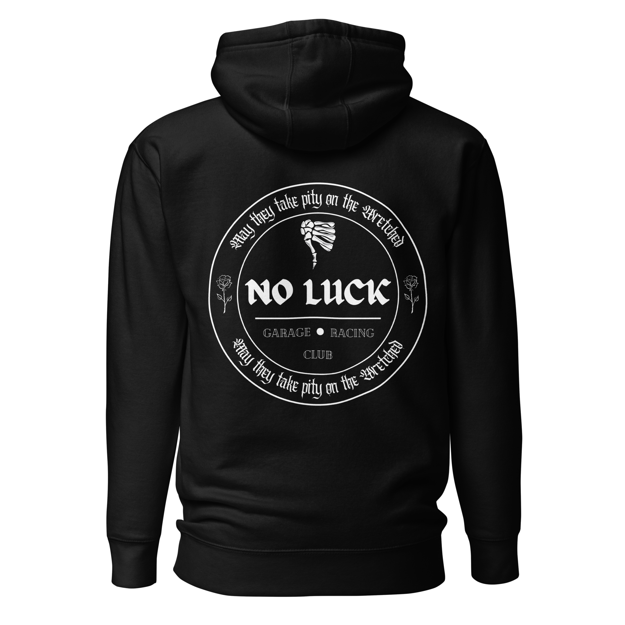 No Luck Bones Hoodie