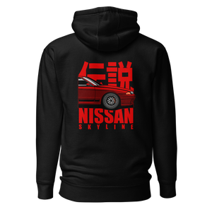 Nissan GTR Red Hoodie