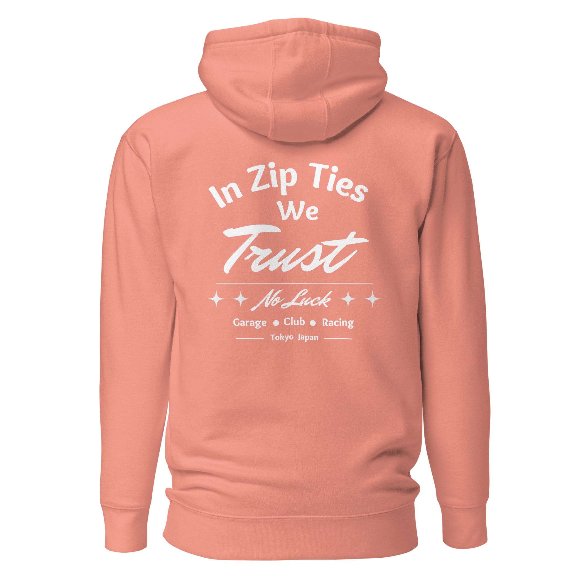 In Zip Ties We Trust - No Luck Hoodie