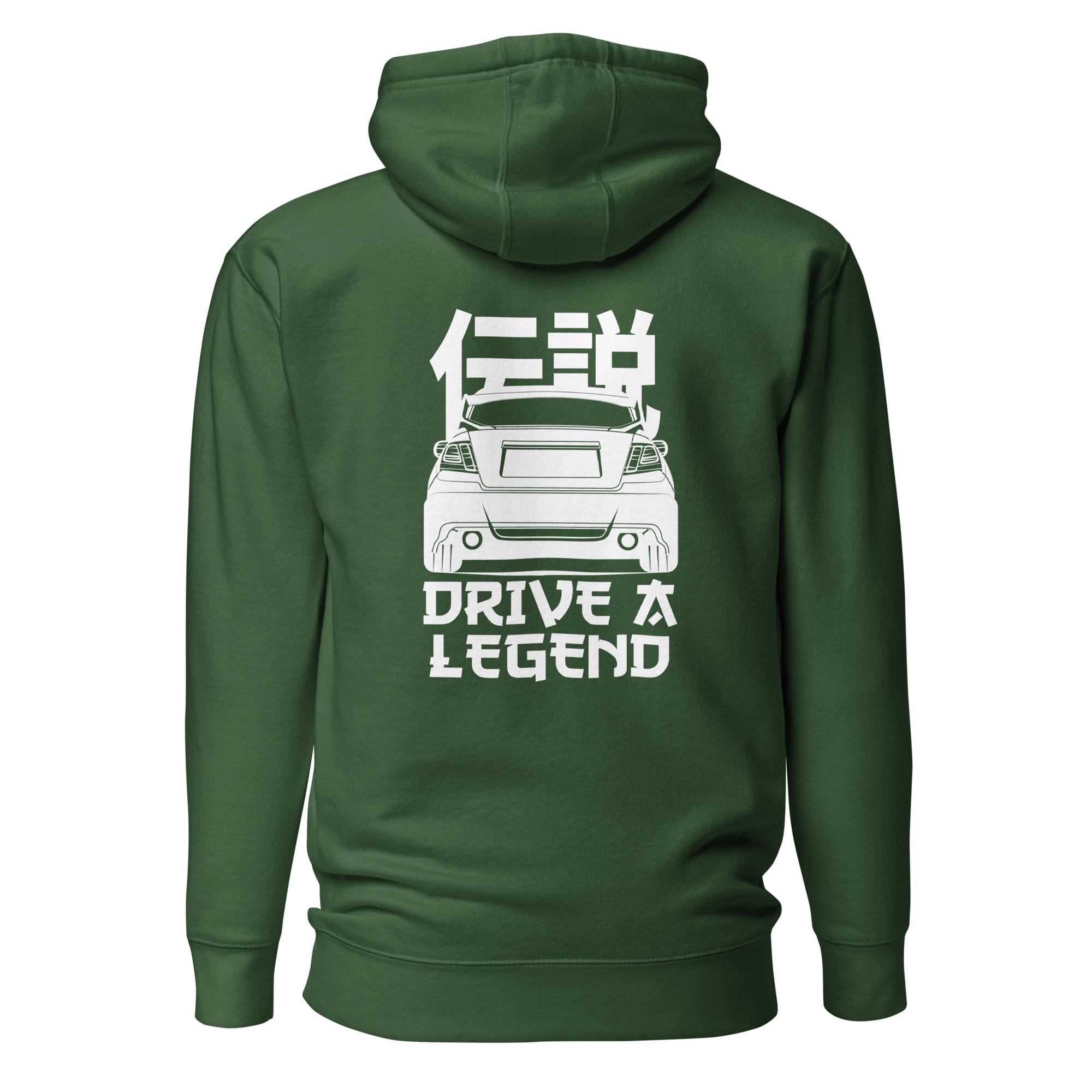 Subaru “Drive a Legend” Booty Hoodie