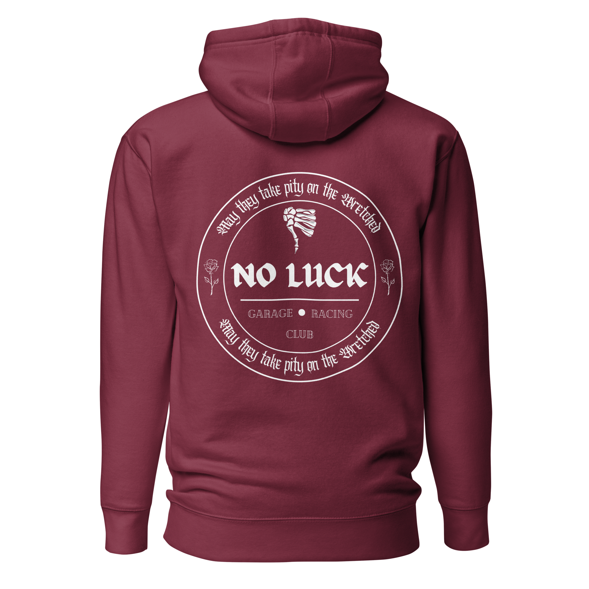 No Luck Bones Hoodie