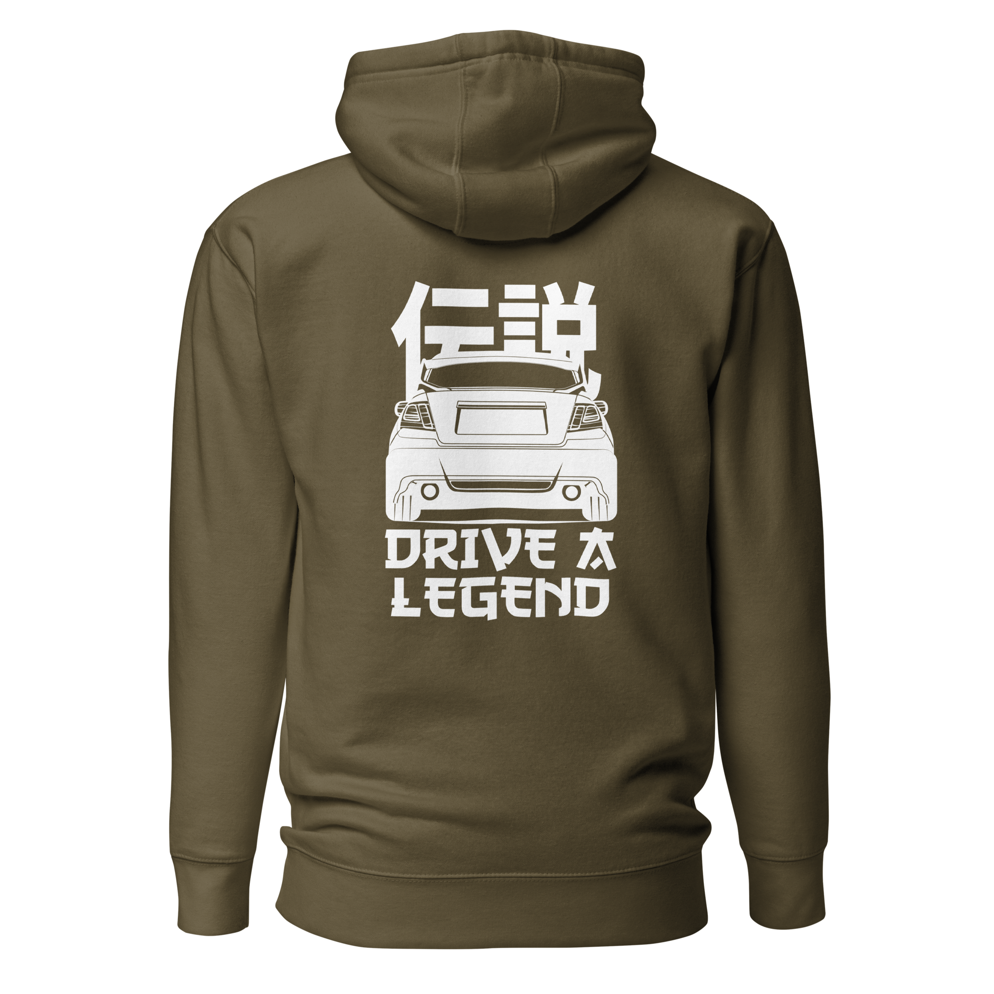 Subaru “Drive a Legend” Booty Hoodie