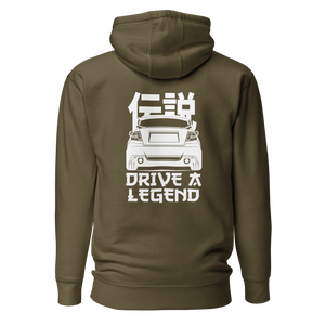 Subaru “Drive a Legend” Booty Hoodie