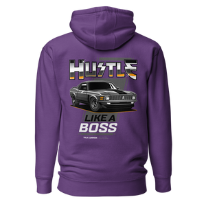 Mustang Boss Hoodie - white print