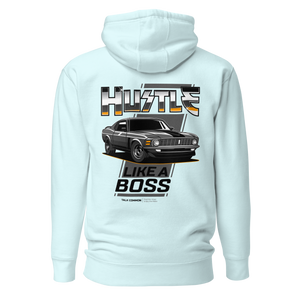 Mustang Boss Hoodie - Black Print