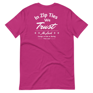 In Zip Ties We Trust - No Luck Race Tee