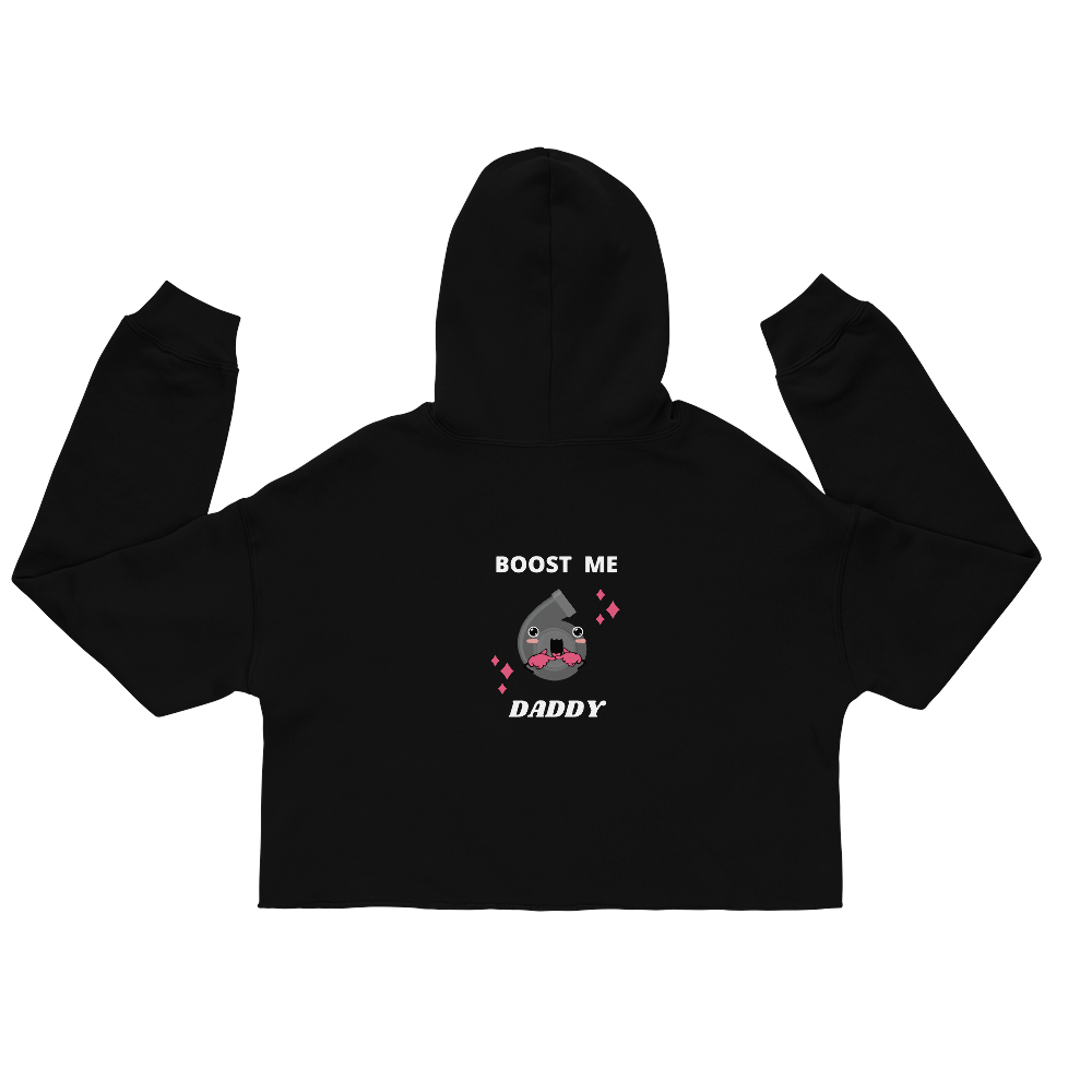 Boost Me Series Crop Hoodie