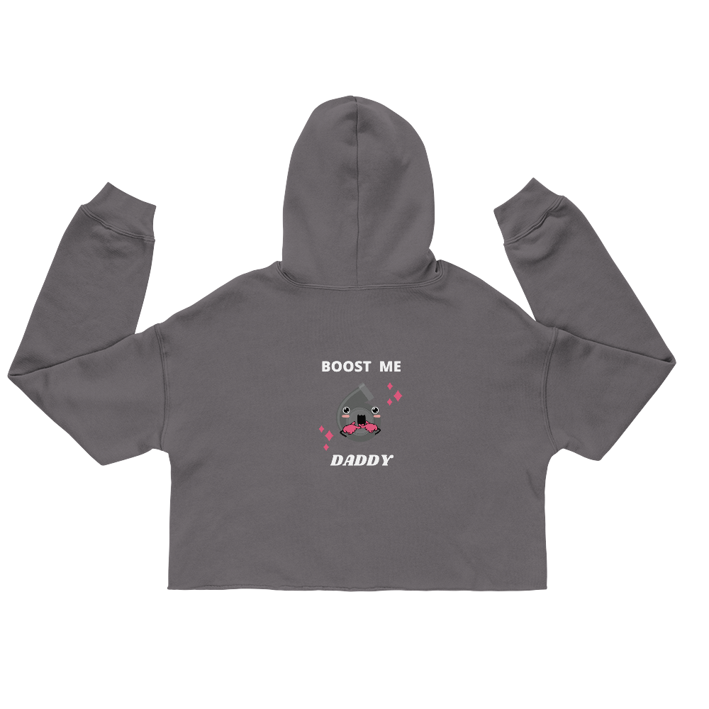 Boost Me Series Crop Hoodie