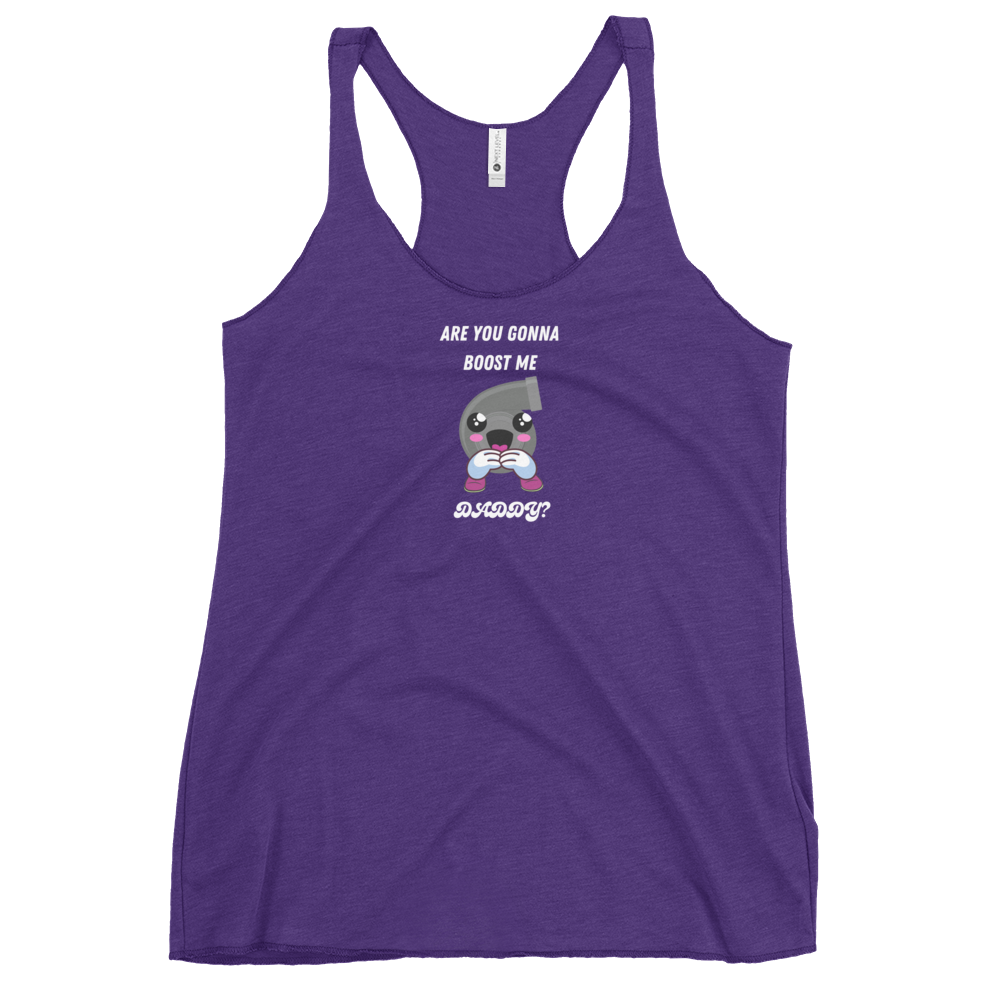 Boost Me Series- Are you Gonna Women's Racerback Tank