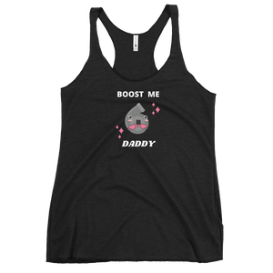 Boost Me Daddy Women's Racerback Tank