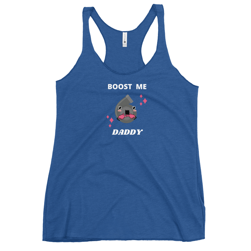 Boost Me Daddy Women's Racerback Tank