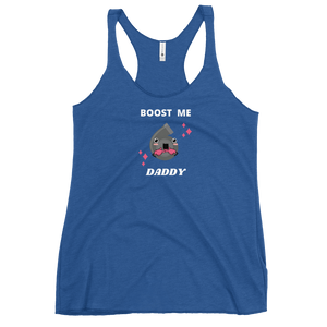 Boost Me Daddy Women's Racerback Tank